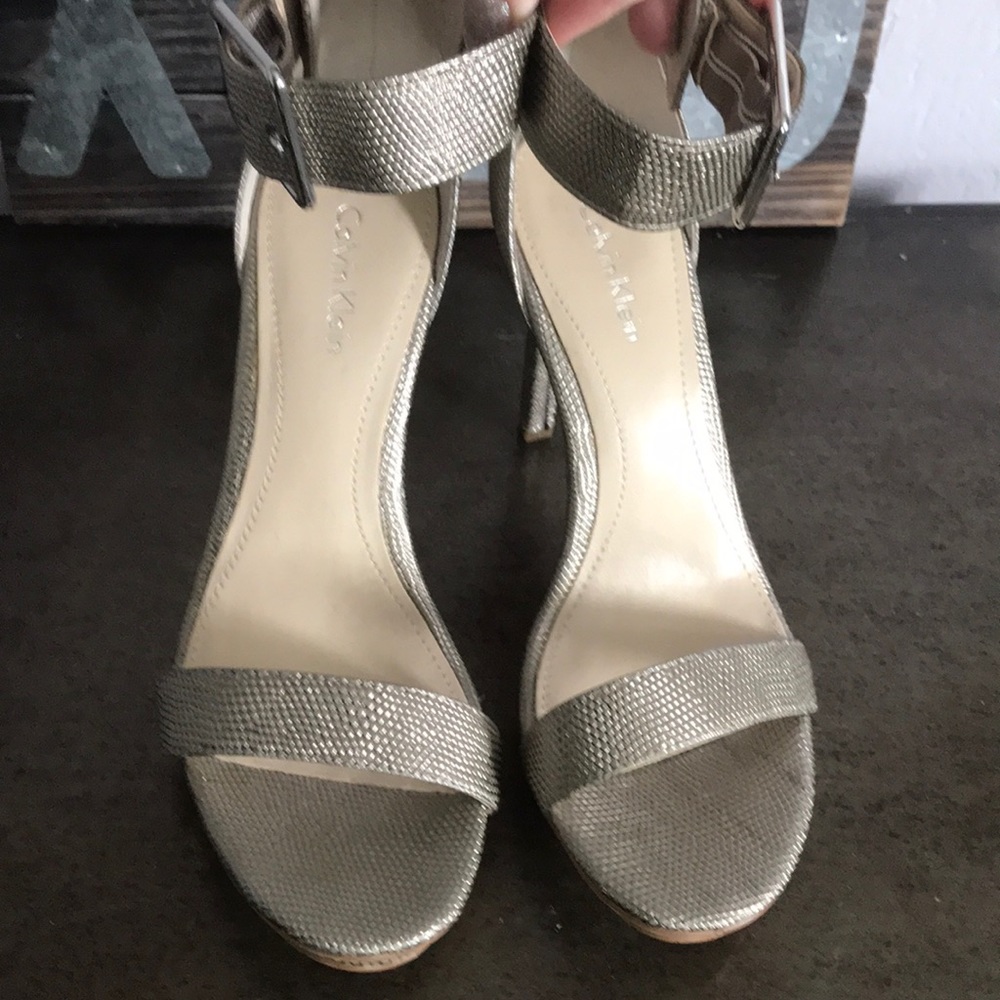 Calvin Klein high heels 4in